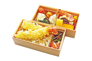 二段重(えび天)