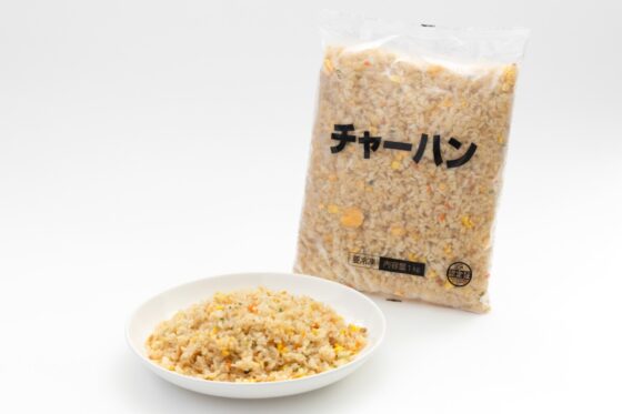 バラ凍結チャーハン